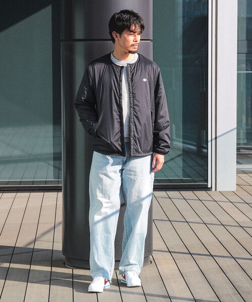 DANTON（ダントン）の「DANTON / INSULATION COLLARLESS JACKET（ブルゾン・メンズ・オフホワイト/ブラック/グレー・SMALL/MEDIUM/LARGE/X-LARGE）」の11枚目の写真