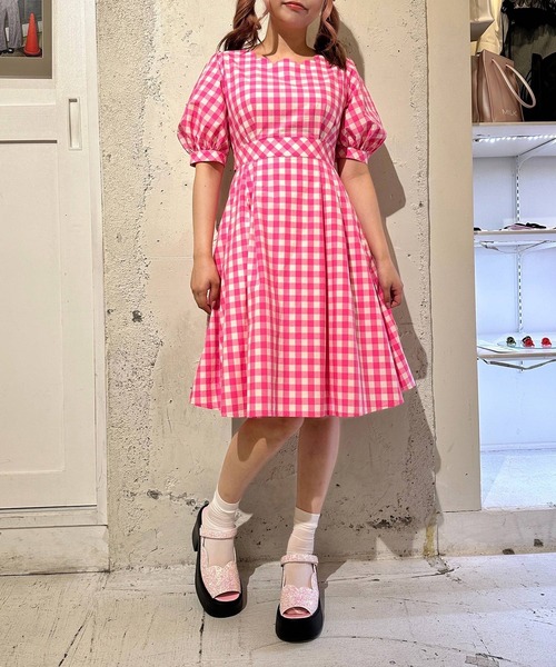 MILK（ミルク）の「ギンガムスカラップ ワンピース（ワンピース・レディース・C/A/B・FREE）」の22枚目の写真
