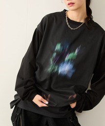 JUNRED | シアーレイヤードロングスリーブプルオーバー(Tシャツ/カットソー)