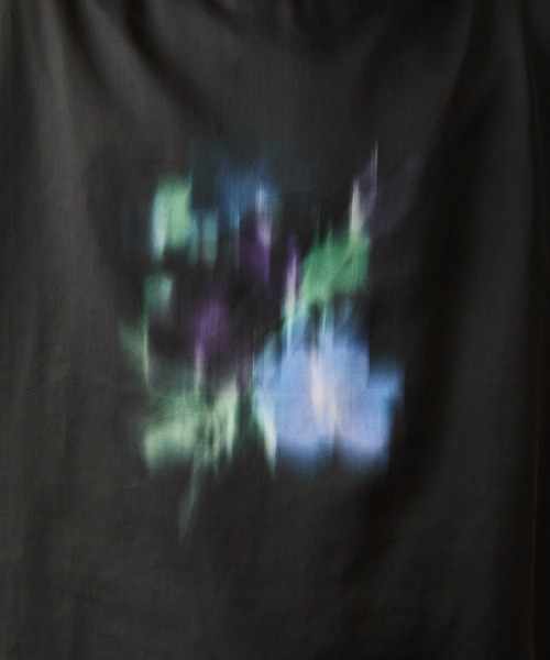 JUNRED（ジュンレッド）の「シアーレイヤードロングスリーブプルオーバー（Tシャツ/カットソー・メンズ・ホワイト/ブラック・S/M/L）」の8枚目の写真