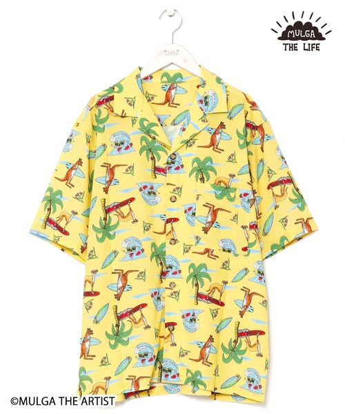 MULGA（モルガ）の「MULGA THE LIFE サーフアロハメンズシャツ（シャツ