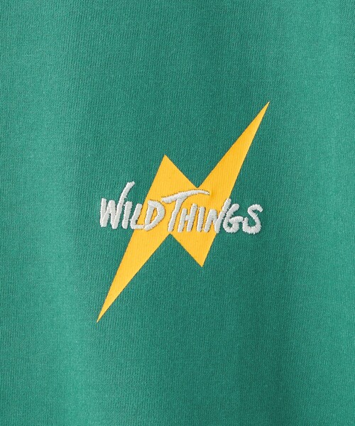 WILD THINGS（ワイルドシングス）の「【別注】＜WILD THINGS＞ショートスリーブ Tシャツ / キッズ 140cm-160cm（Tシャツ/カットソー・キッズ・ターコイズブルー/グレー/コバルトブルー・L(160cm)/M(140-150cm)）」の9枚目の写真