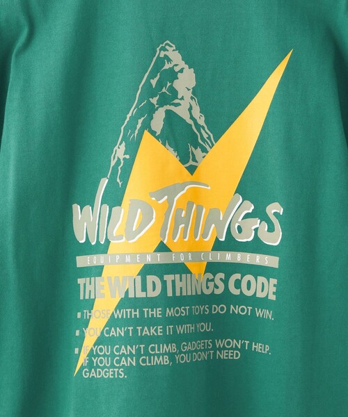 WILD THINGS（ワイルドシングス）の「【別注】＜WILD THINGS＞ショートスリーブ Tシャツ / キッズ 140cm-160cm（Tシャツ/カットソー・キッズ・ターコイズブルー/グレー/コバルトブルー・L(160cm)/M(140-150cm)）」の10枚目の写真
