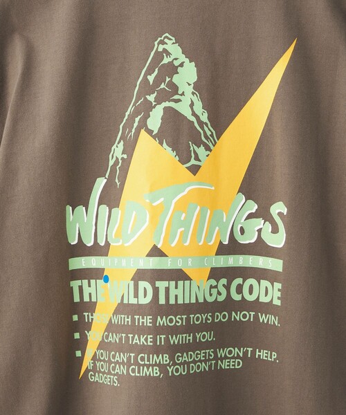 WILD THINGS（ワイルドシングス）の「【別注】＜WILD THINGS＞ショートスリーブ Tシャツ / キッズ 140cm-160cm（Tシャツ/カットソー・キッズ・ターコイズブルー/グレー/コバルトブルー・L(160cm)/M(140-150cm)）」の16枚目の写真
