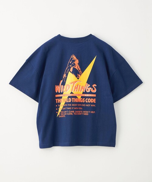 WILD THINGS（ワイルドシングス）の「【別注】＜WILD THINGS＞ショートスリーブ Tシャツ / キッズ 140cm-160cm（Tシャツ/カットソー・キッズ・ターコイズブルー/グレー/コバルトブルー・L(160cm)/M(140-150cm)）」の18枚目の写真