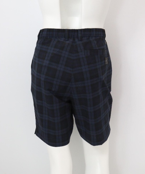 archivio（アルチビオ）の「<MENS>チェック柄撥水冷感ショートパンツ（その他パンツ・メンズ・ネイビー/グリーン/ブラック・M/L/LL）」の6枚目の写真