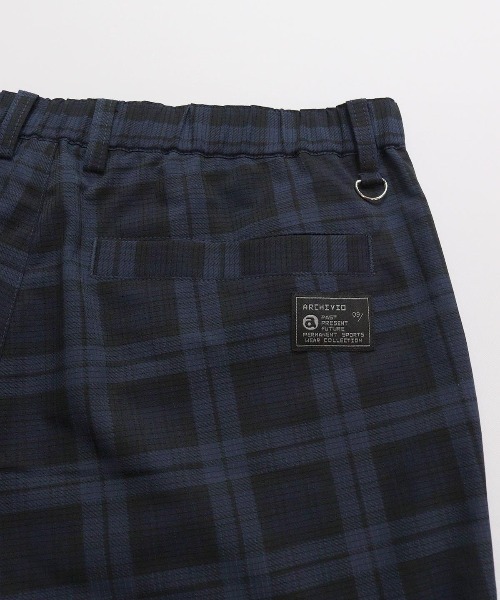 archivio（アルチビオ）の「<MENS>チェック柄撥水冷感ショートパンツ（その他パンツ・メンズ・ネイビー/グリーン/ブラック・M/L/LL）」の8枚目の写真