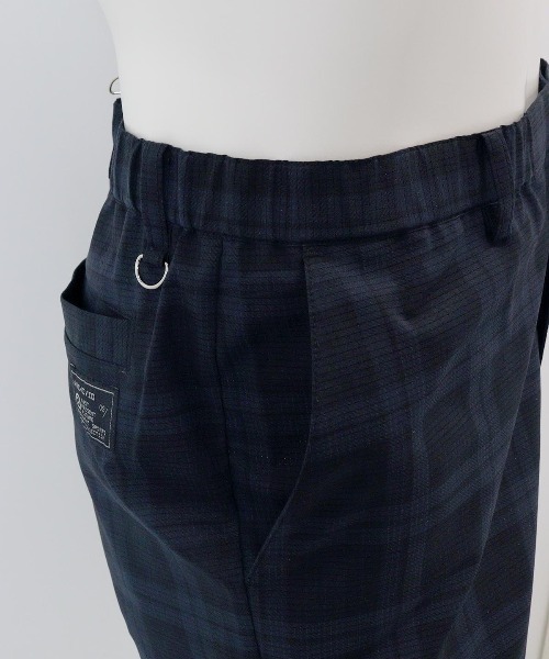 archivio（アルチビオ）の「<MENS>チェック柄撥水冷感ショートパンツ（その他パンツ・メンズ・ネイビー/グリーン/ブラック・M/L/LL）」の9枚目の写真
