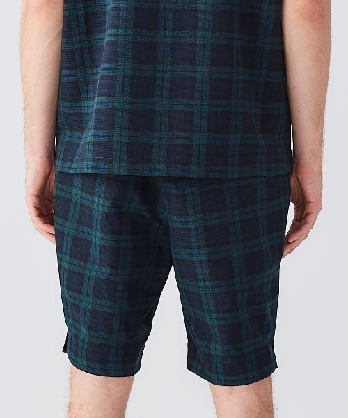 archivio（アルチビオ）の「<MENS>チェック柄撥水冷感ショートパンツ（その他パンツ・メンズ・ネイビー/グリーン/ブラック・M/L/LL）」の13枚目の写真