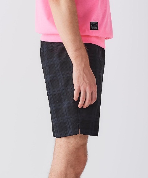 archivio（アルチビオ）の「<MENS>チェック柄撥水冷感ショートパンツ（その他パンツ・メンズ・ネイビー/グリーン/ブラック・M/L/LL）」の20枚目の写真