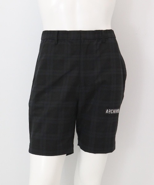 archivio（アルチビオ）の「<MENS>チェック柄撥水冷感ショートパンツ（その他パンツ・メンズ・ネイビー/グリーン/ブラック・M/L/LL）」の4枚目の写真