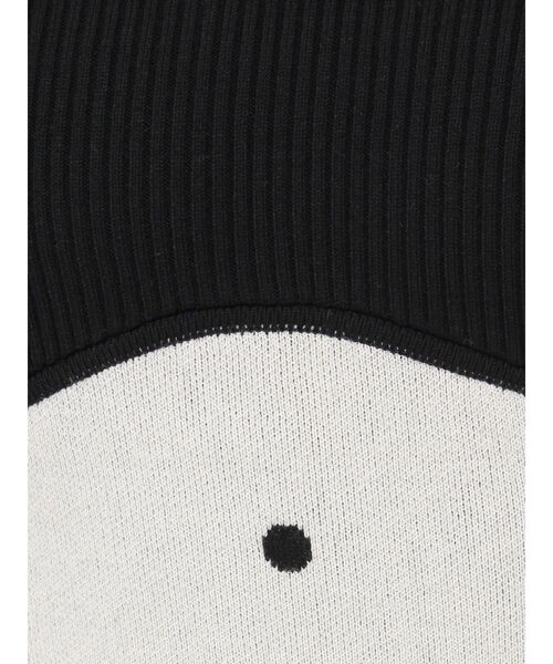 RESEXXY（リゼクシー）の「オフショルドットマーメイドニットワンピース（ワンピース・レディース・ベージュ/ブルー/ブラック・FREE）」の10枚目の写真