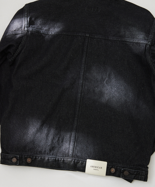 セール】AMERICAN デニム ”AMPLE” トラッカージャケット by COTTON USA