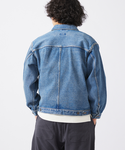 JOURNAL STANDARD relume（ジャーナルスタンダード　レリューム）の「AMERICAN デニム ”AMPLE” トラッカージャケット by COTTON USA（デニムジャケット・メンズ・ブラック/ブルー系その他・MEDIUM/LARGE）」の16枚目の写真