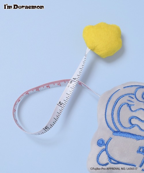 Flowering（フラワーリング）の「I’M DORAEMON/ぬいぐるみメジャー（その他雑貨・レディース・グレー・FREE）」の5枚目の写真