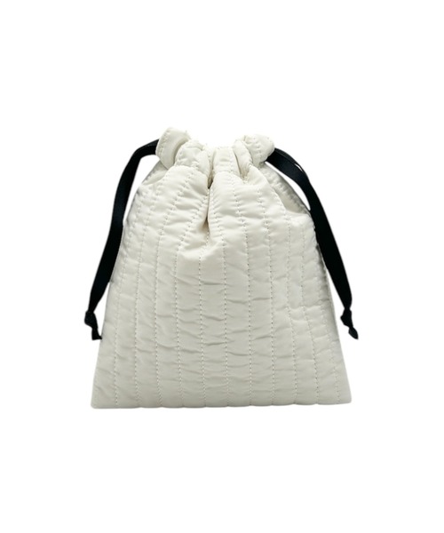 Miffy( ミッフィー)の「miffy/ミッフィー my favorite ribbon 巾着(ポーチ・レディース・ピンク/ベージュ/アイボリー・ONE SIZE)」の6枚目の写真