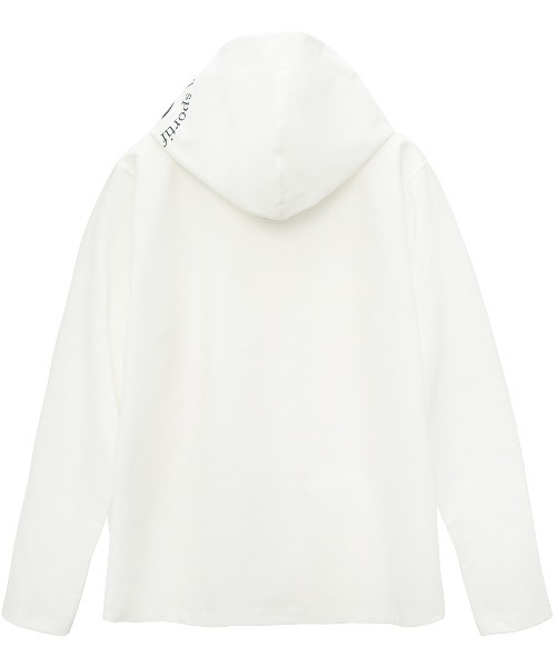 le coq sportif（ルコックスポルティフ）の「サンスクリーンクロスジャケット（ナイロンジャケット・レディース・ライム/ピンク/ネイビー/ホワイト・S/M/L/XL）」の11枚目の写真