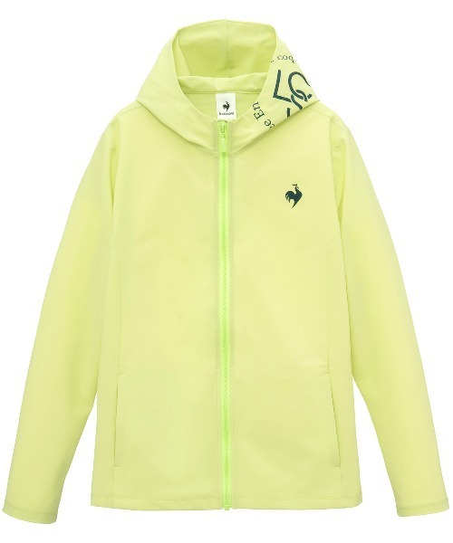 le coq sportif（ルコックスポルティフ）の「サンスクリーンクロスジャケット（ナイロンジャケット・レディース・ライム/ピンク/ネイビー/ホワイト・S/M/L/XL）」の19枚目の写真