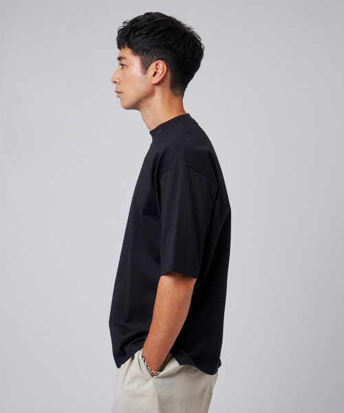 LACOSTE (ラコステ) 別注 モックネック Tシャツ（Tシャツ