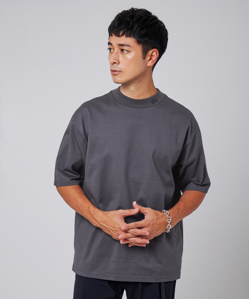 LACOSTE (ラコステ) 別注 モックネック Tシャツ（Tシャツ