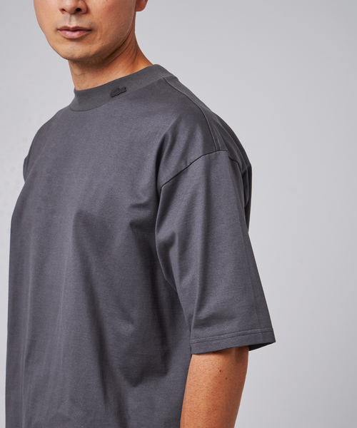 LACOSTE (ラコステ) 別注 モックネック Tシャツ（Tシャツ