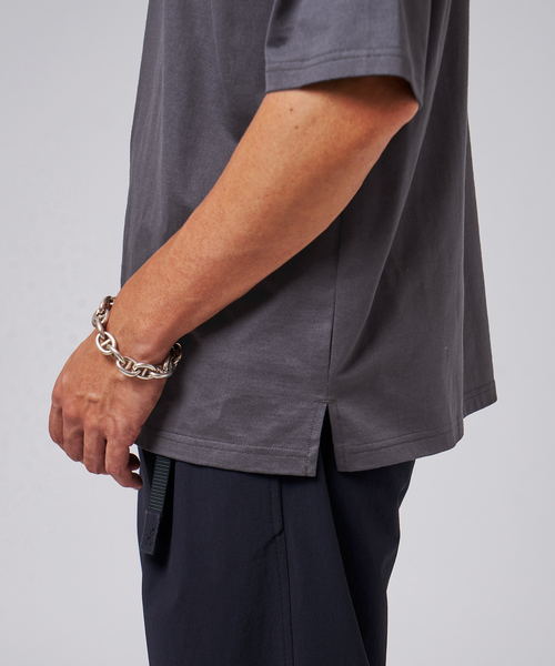 ラコステ◆メンズ◆モックネックシャツ◆ラウンド2回使用 ラコステ◇メンズ◇モックネックシャツ◇ラウンド2回使用