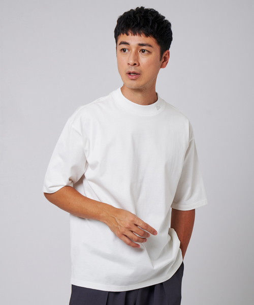 LACOSTE / ロゴ モックネックシャツ BEAMS GOLF（ビームス ゴルフ）〈WOMEN〉【別注】LACOSTE / ロゴ
