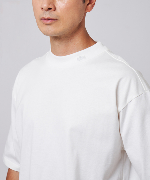 LACOSTE (ラコステ) 別注 モックネック Tシャツ（Tシャツ