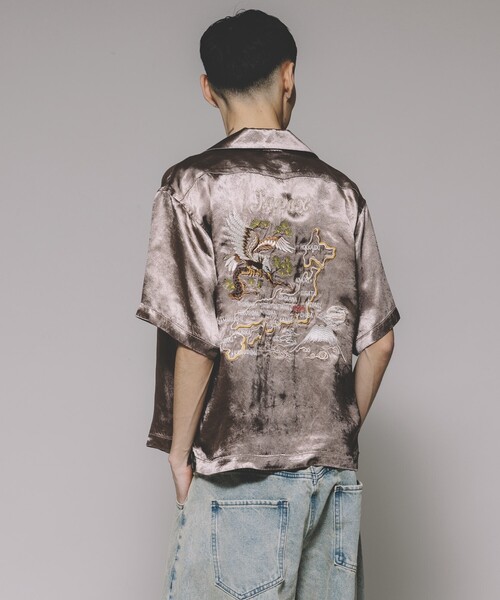 セール】Schott/ショット 別注 RAYON SUKA ASING S/S SHT