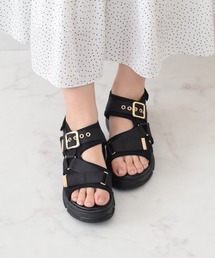 【Bridget Birkin】ベルクロカジュアル厚底スポサン(552120)