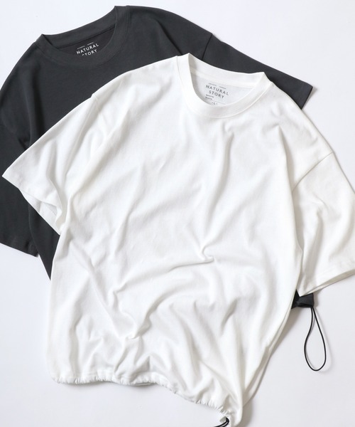 セール】High Function Crewneck Drawcord T-Shirt/速乾 UV