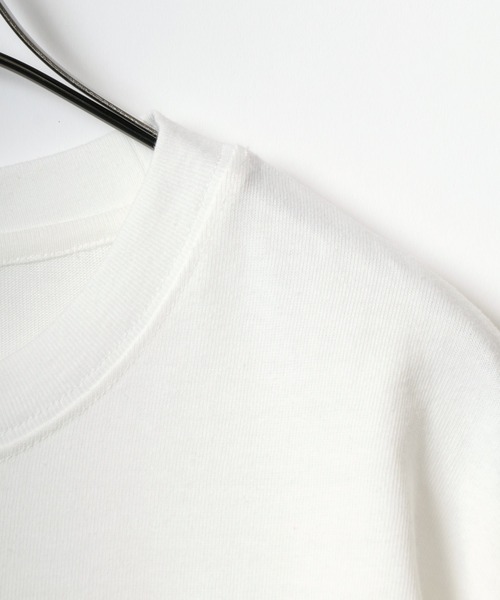 ANPAS（アンパス）の「High Function Crewneck Drawcord T-Shirt/速乾 UVカット 接触冷感 クルーネック ドローコード Tシャツ 半袖 メンズ レディース（Tシャツ/カットソー・メンズ・スミクロ/ネイビー/ホワイト/グレー/グレイッシュブルー/グレイッシュベージュ・M/L/LL）」の21枚目の写真