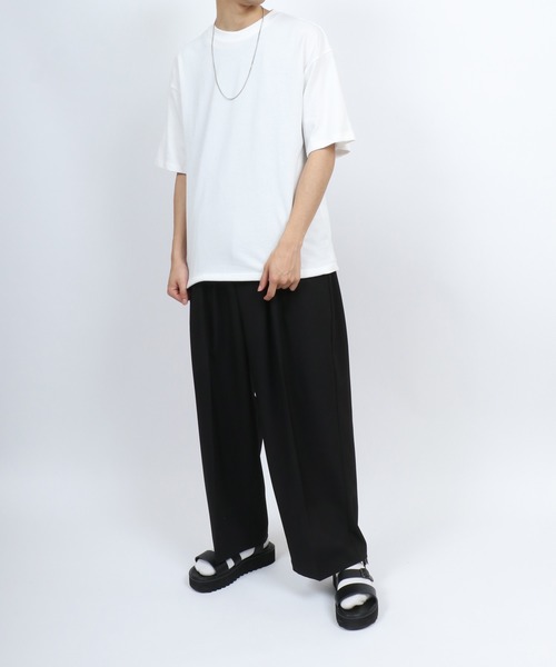 High Function Crewneck Drawcord T-Shirt/速乾 UVカット 接触冷