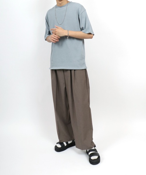 セール】High Function Crewneck Drawcord T-Shirt/速乾 UV