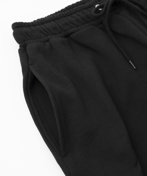 X-girl（エックスガール）の「FACE LABEL MULTI POCKET SWEAT PANTS（スウェットパンツ・レディース・ブラック/アッシュ・S/M）」の5枚目の写真