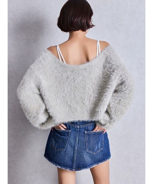 GYDA（ジェイダ）の「Vintageデニムスカートライクショートパンツ（デニムスカート・レディース・ブラック/インディゴブルー/ブルー・MEDIUM/SMALL/X-SMALL）」の12枚目の写真