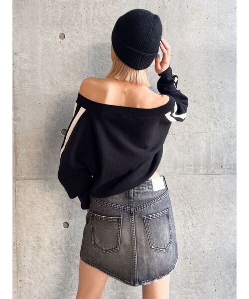 GYDA（ジェイダ）の「Vintageデニムスカートライクショートパンツ（デニムスカート・レディース・ブラック/インディゴブルー/ブルー・MEDIUM/SMALL/X-SMALL）」の15枚目の写真