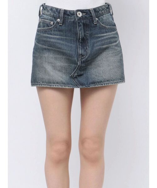 GYDA（ジェイダ）の「Vintageデニムスカートライクショートパンツ（デニムスカート・レディース・ブラック/インディゴブルー/ブルー・MEDIUM/SMALL/X-SMALL）」の21枚目の写真