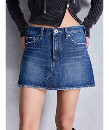 GYDA | Vintageデニムスカートライクショートパンツ(デニムスカート)