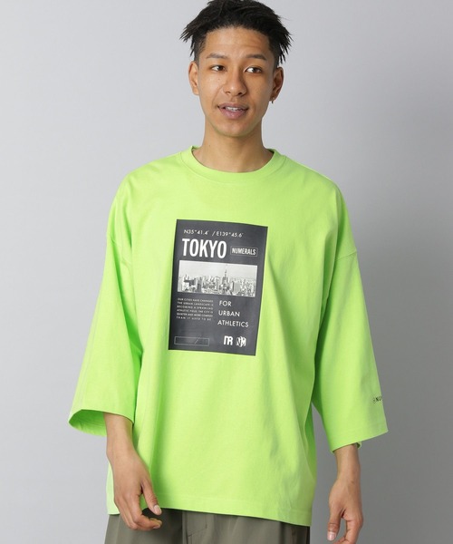 NUMERALS】ポスタープリントTEE（Tシャツ/カットソー