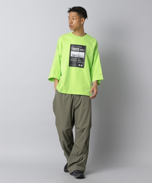 NUMERALS(ヌメラルズ)の「【NUMERALS】ポスタープリントTEE(Tシャツ/カットソー・メンズ・イエロー/ブラック/オフホワイト・MEDIUM/LARGE)」の11枚目の写真
