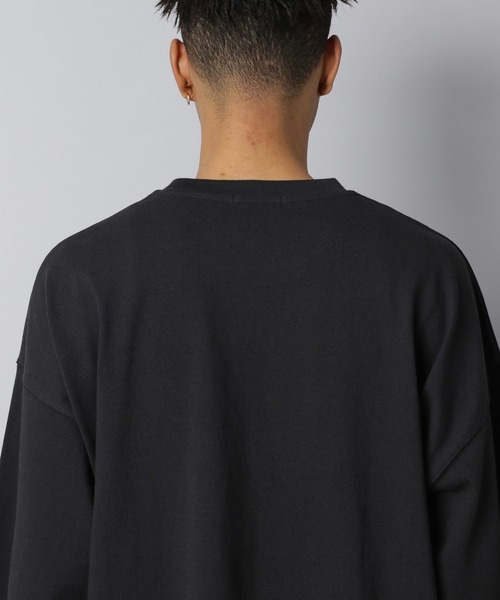 NUMERALS(ヌメラルズ)の「【NUMERALS】ポスタープリントTEE(Tシャツ/カットソー・メンズ・イエロー/ブラック/オフホワイト・MEDIUM/LARGE)」の21枚目の写真