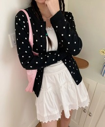 MEMECLE | 【 MEMECLE / メメクル 】ドット ニットカーディガン(カーディガン/ボレロ)