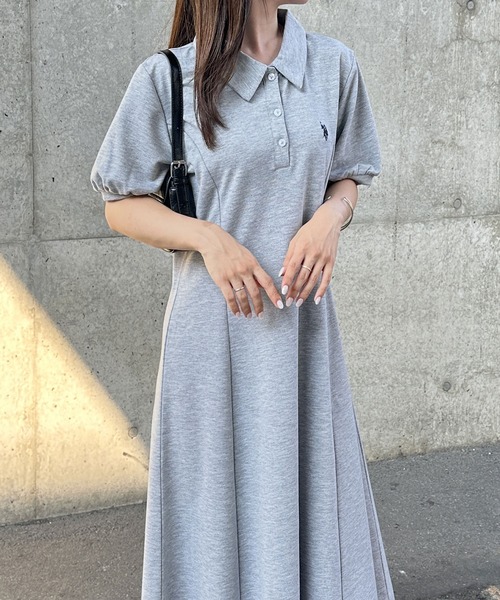 ポロ衿カットソーワンピース ポロ衿カットソーワンピース | JILL by JILL STUART（ジル バイ