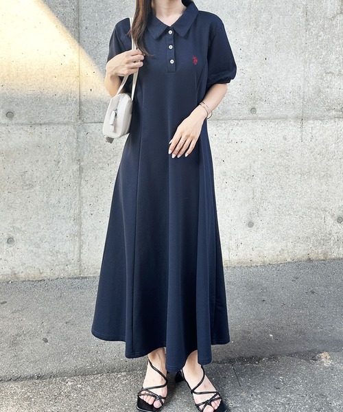 メル64577様ご依頼用 U.S. POLO ASSN. ワンピース GeeRA別注「U.S. ASSN.」ポロ衿