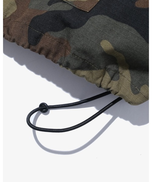 KEBOZ（ケボズ）の「COTTON RIPSTOP HALF ZIP HOODED SHIRT（シャツ/ブラウス・メンズ・カモフラージュ/リアルツリーカモ・M/L/XL）」の15枚目の写真