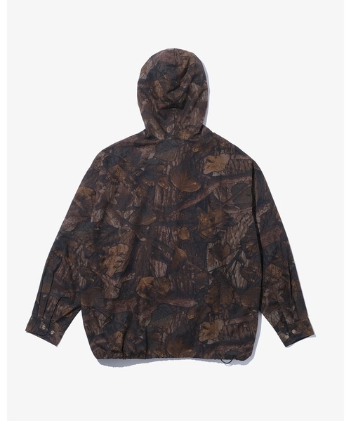 KEBOZ（ケボズ）の「COTTON RIPSTOP HALF ZIP HOODED SHIRT（シャツ/ブラウス・メンズ・カモフラージュ/リアルツリーカモ・M/L/XL）」の17枚目の写真