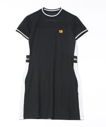 Loudmouth（ラウドマウス）の「LOUDMOUTH/ラウドマウス ゴルフウェア ブランド ロゴ シースルー メッシュ トリコット ワンピース UVカット（ワンピース）」