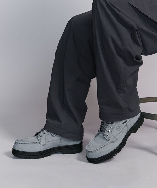 Timberland（ティンバーランド）の「＜Timberland＞ ヘリテージ GTX モックトゥ ミッド/シューズ（ブーツ・メンズ・ベージュ/グレー・26.5cm/27cm/28cm/26cm/25.5cm/27.5cm/25cm）」の3枚目の写真