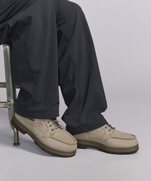 Timberland（ティンバーランド）の「＜Timberland＞ ヘリテージ GTX モックトゥ ミッド/シューズ（ブーツ・メンズ・ベージュ/グレー・26.5cm/27cm/28cm/26cm/25.5cm/27.5cm/25cm）」の4枚目の写真